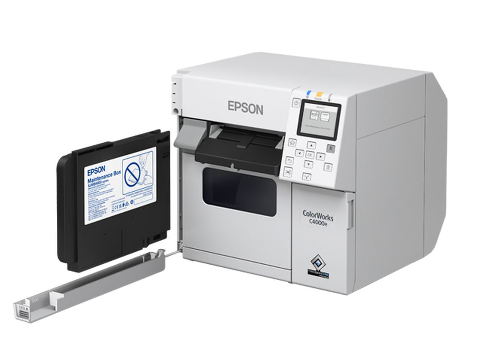 Stampante per etichette a colori Epson C4000e Unità di manutenzione