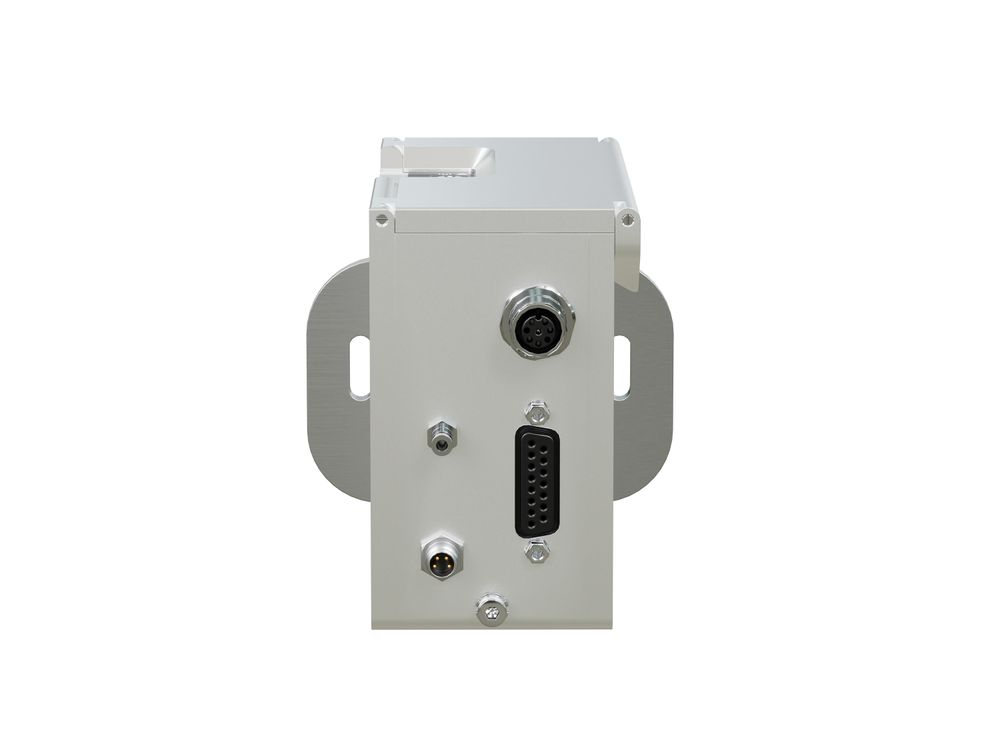 Stampante industriale a getto d’inchiostro Markoprint IP-Jet HP lato posteriore