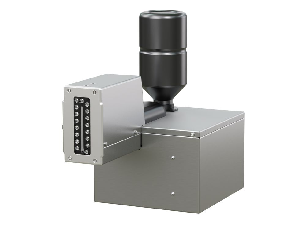 Stampante industriale a getto d’inchiostro Markoprint X1JET MX 50 frontale destra