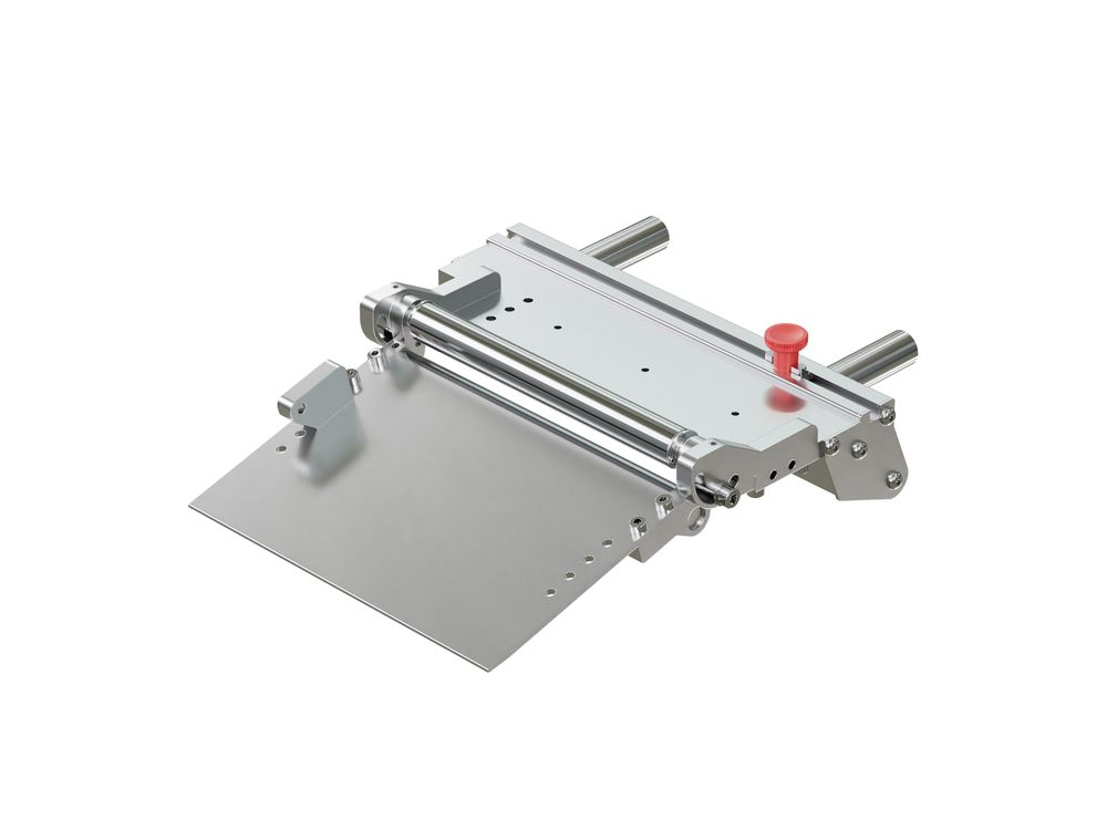 Lama di spellicolatura Wipe-on, angolo regolabile