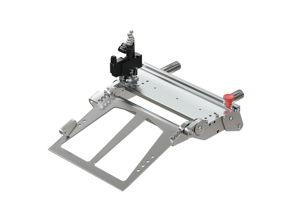 Lama di spellicolatura Wipe-on, pneumatica