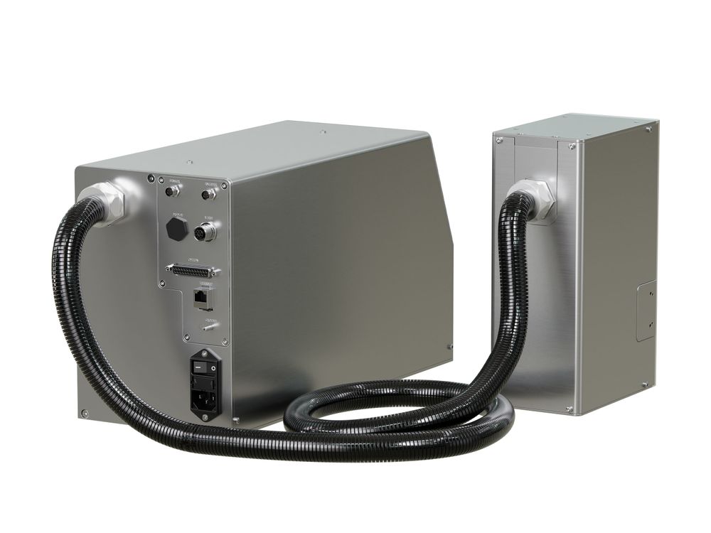 Stampante industriale a getto d’inchiostro Markoprint integra Singular 108 lato posteriore