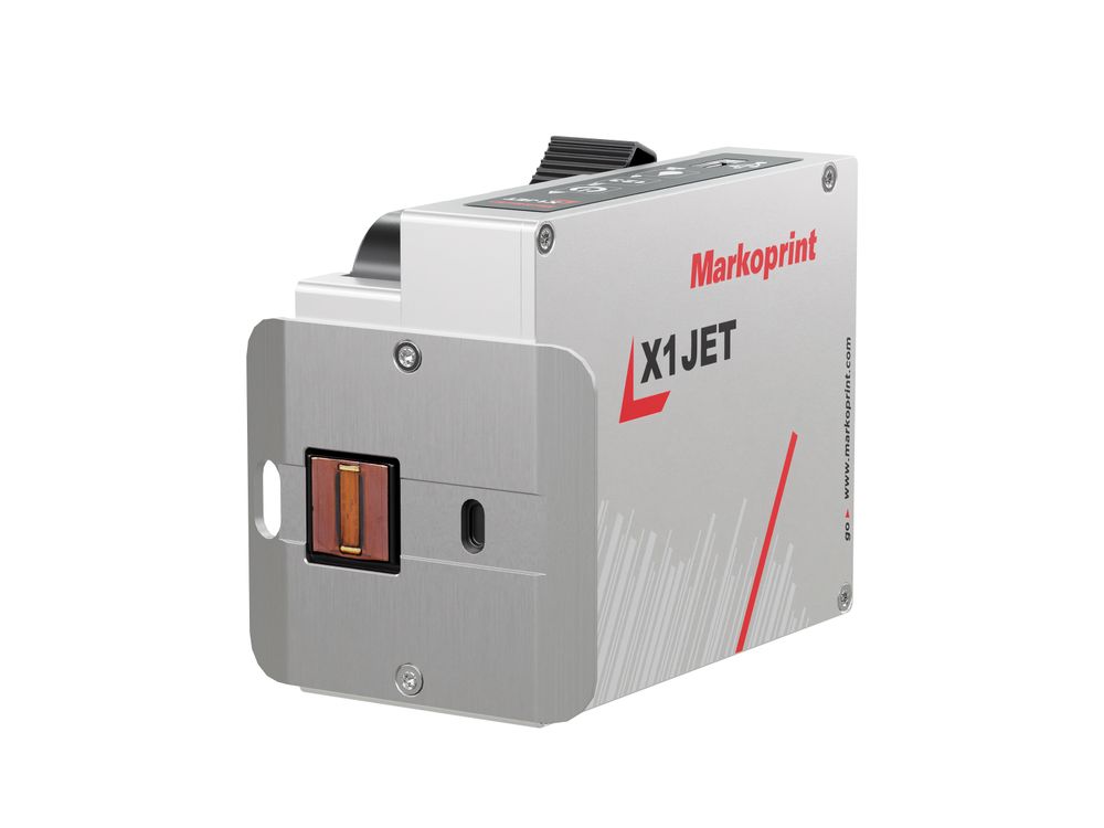 Stampante industriale a getto d’inchiostro Markoprint X1JET HP Standard frontale destra