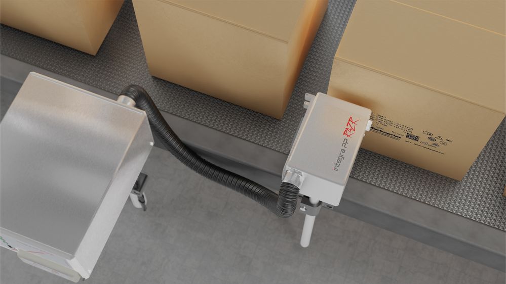 Stampante industriale a getto d’inchiostro Markoprint integra PP RAZR per l’etichettatura dei cartoni