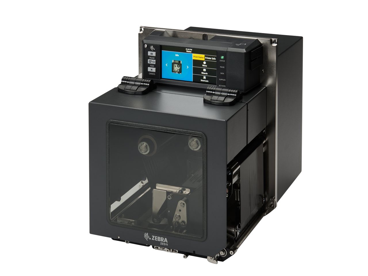 Modulo di stampa vista laterale Zebra ZE511