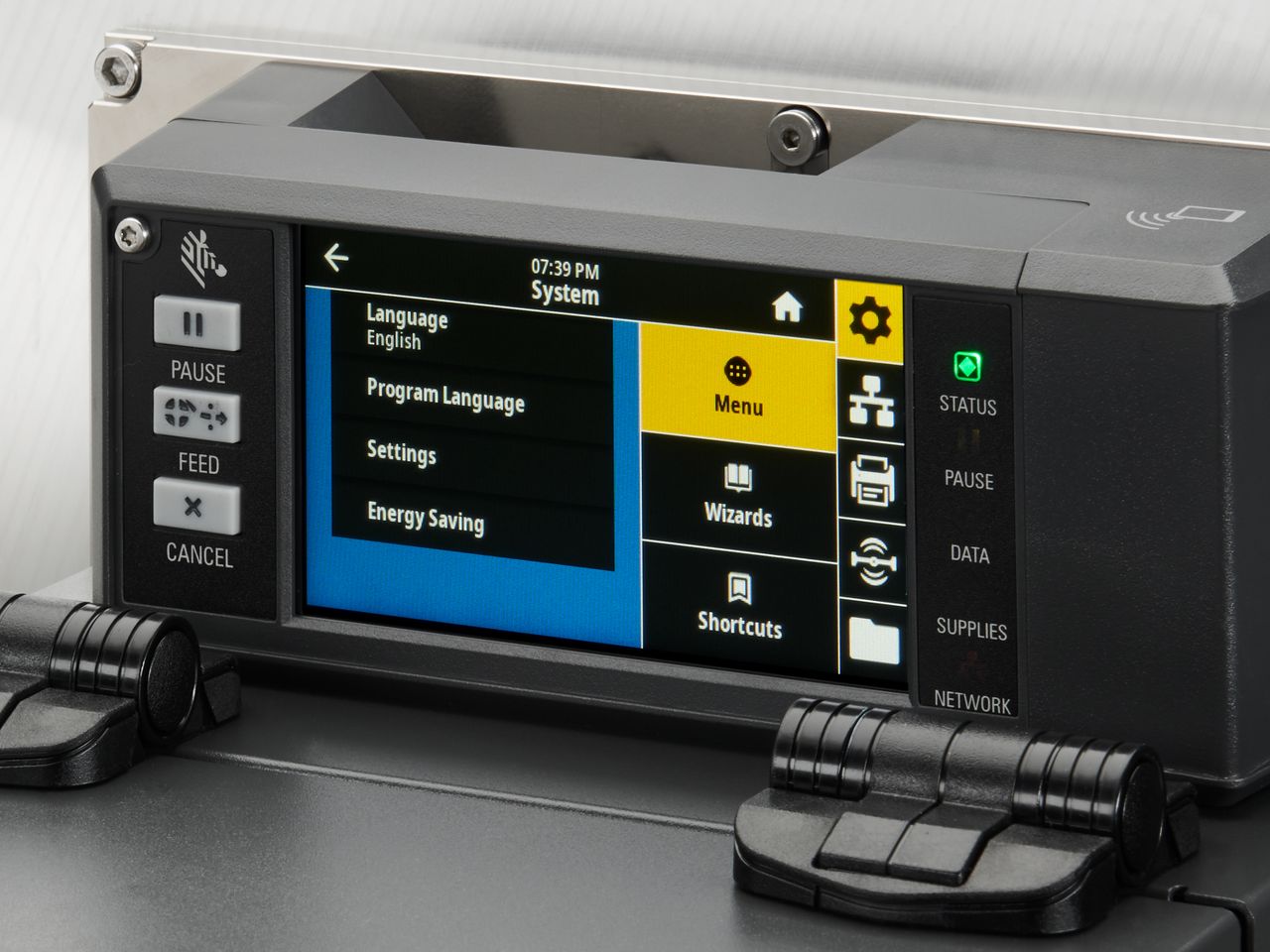 Zebra ZE511 ZW521 Elemento di comando del modulo di stampa