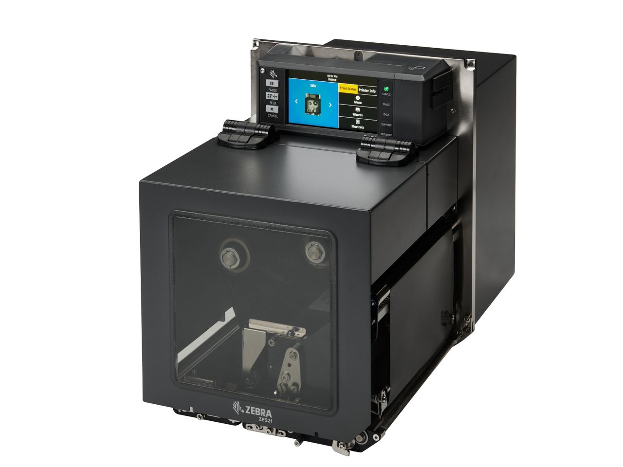 Modulo di stampa vista laterale Zebra ZE521