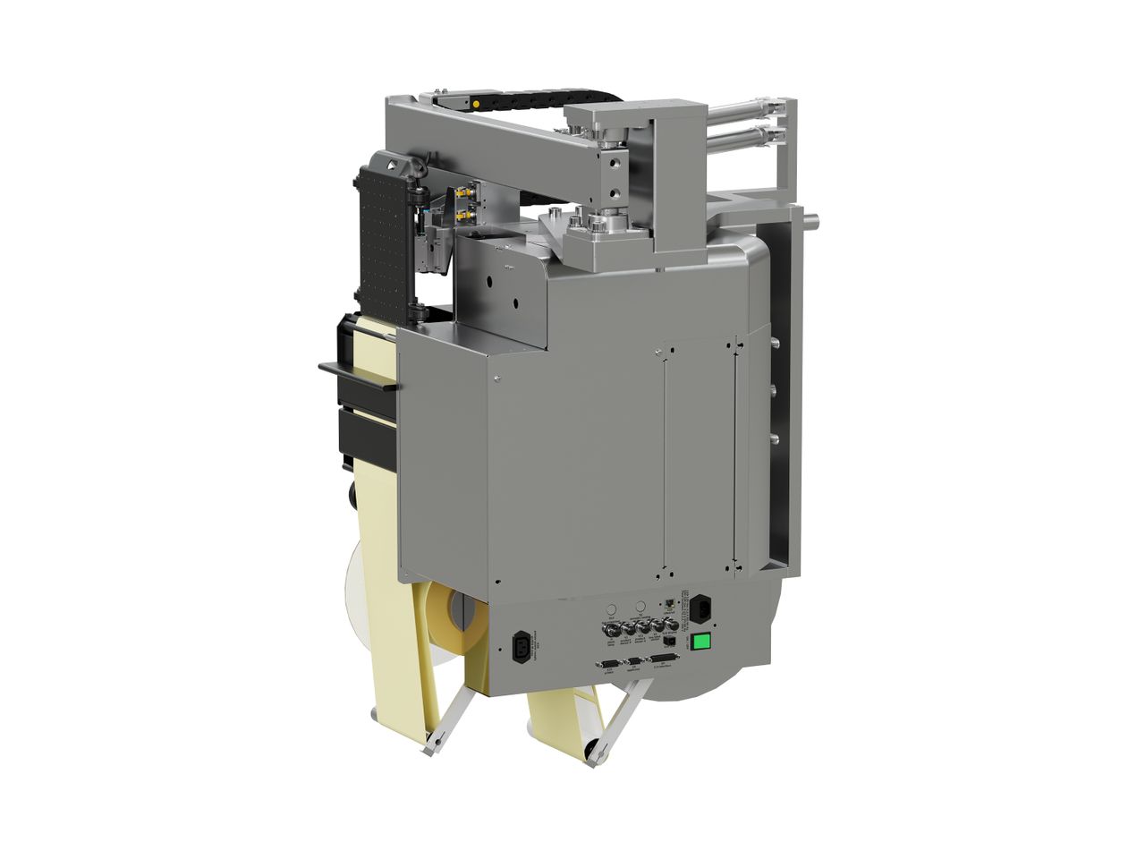 Erogatore di etichette con stampa Legi-Air 4050E2A lato posteriore