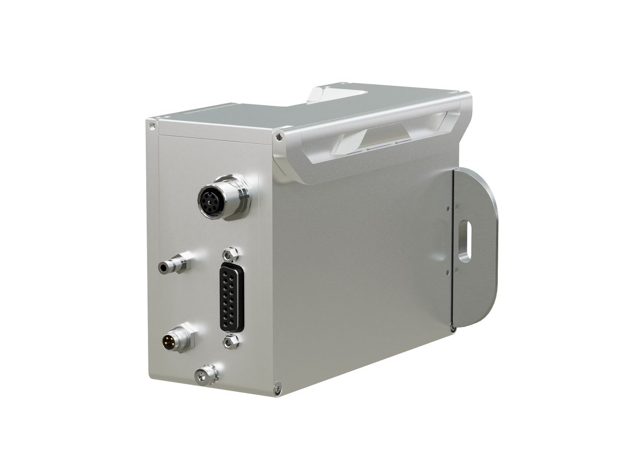 Stampante industriale a getto d’inchiostro Markoprint IP-Jet HP lato posteriore destra