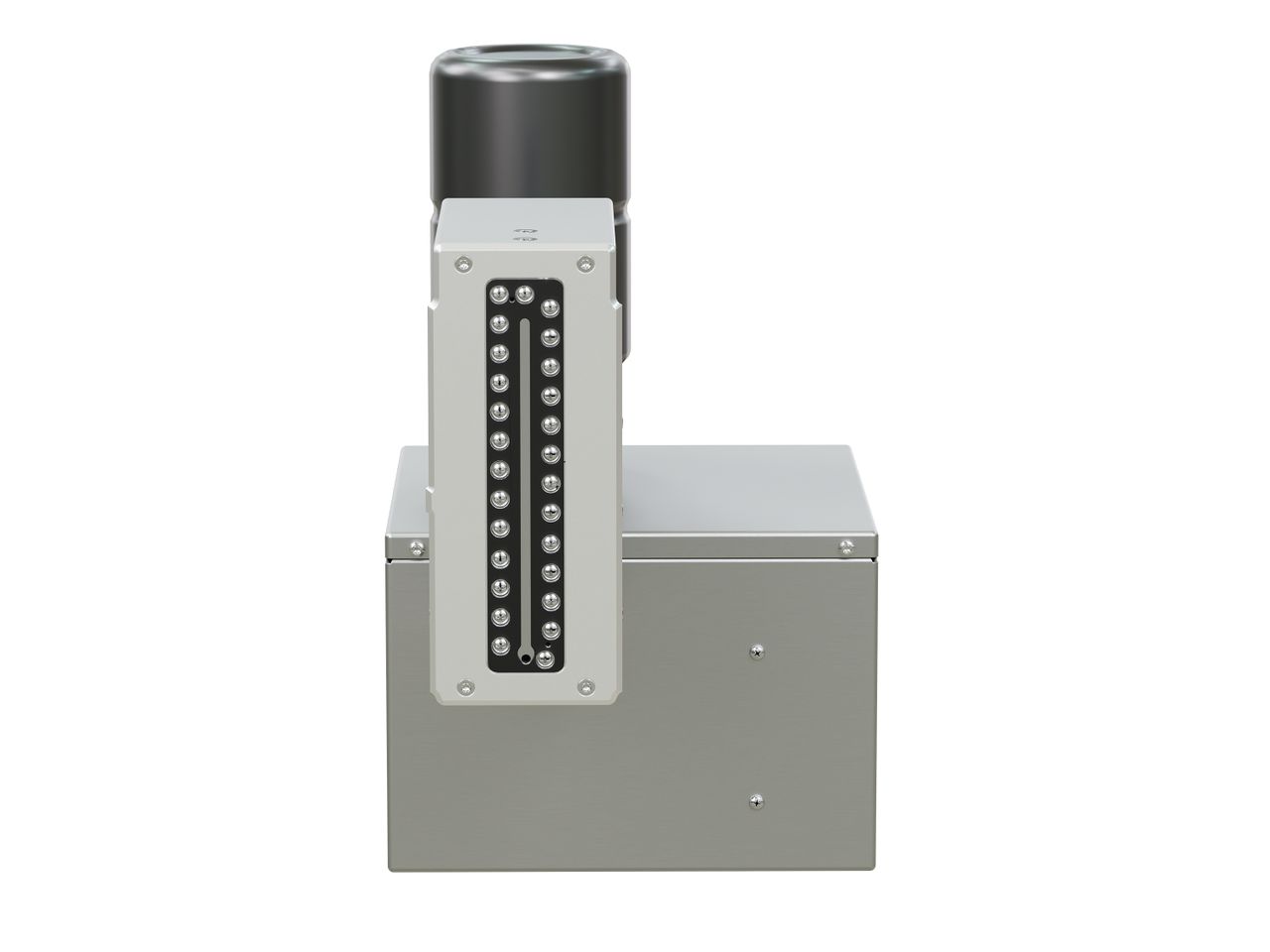 Stampante industriale a getto d’inchiostro Markoprint X1JET MX 100 lato frontale