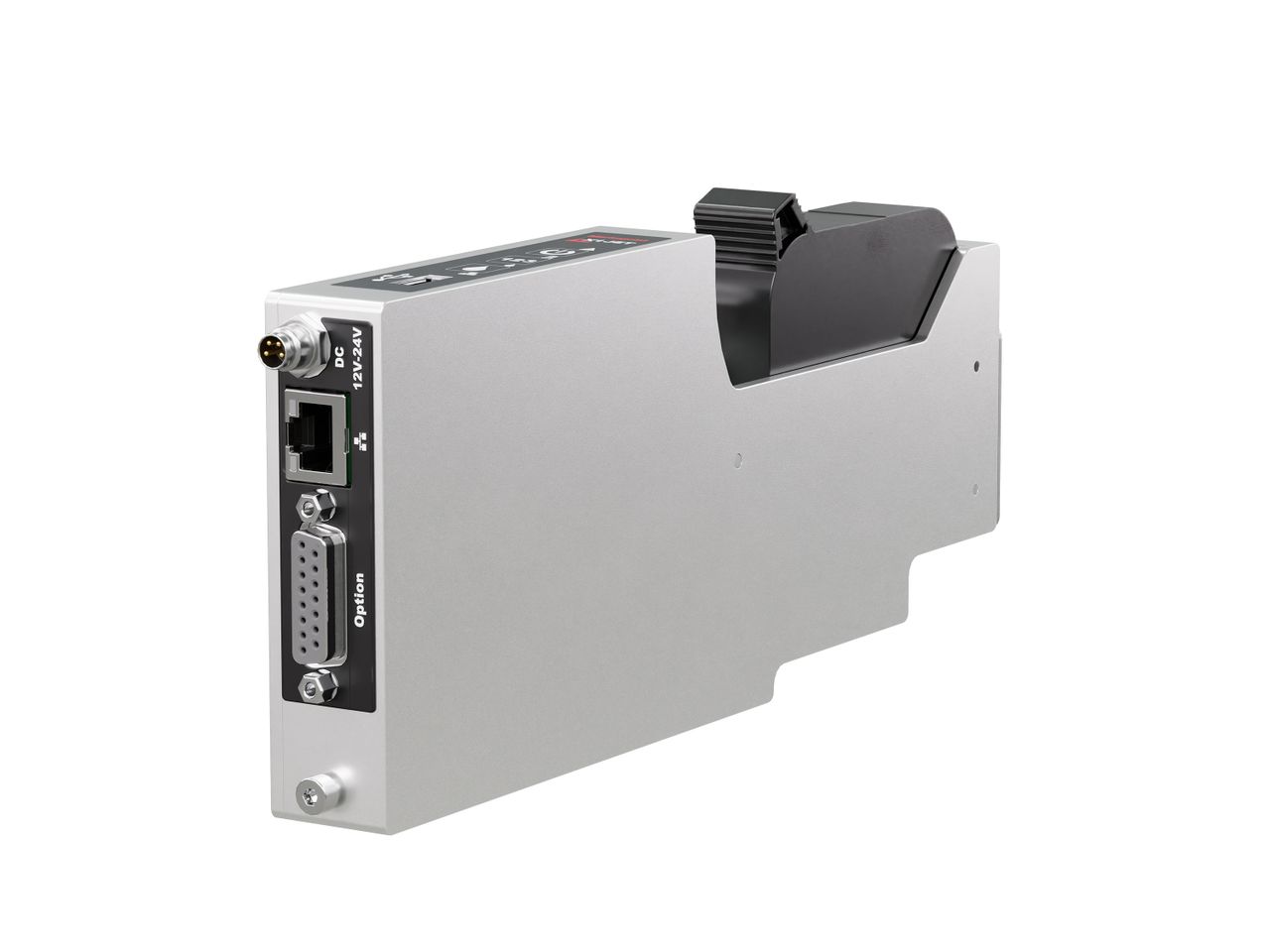 Stampante industriale a getto d’inchiostro Markoprint X1JET HP Stitch lato posteriore destra