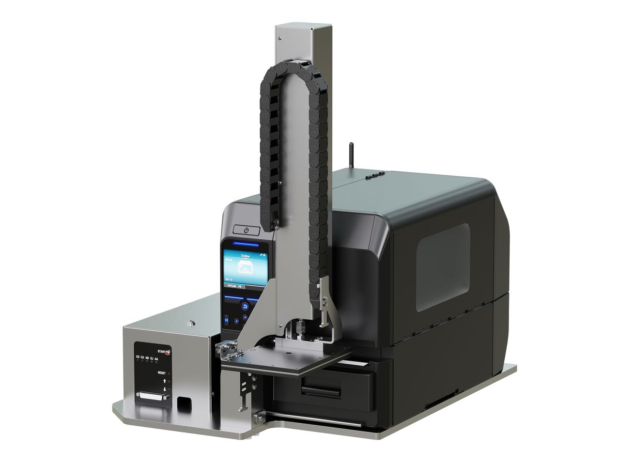 Sistema di etichettatura Legi-Air 2050 anteriore sinistra