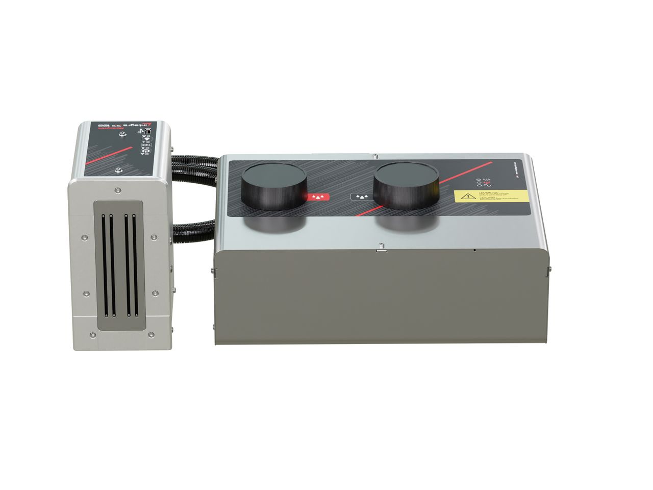 Stampante industriale a getto d’inchiostro Markoprint integra PP 108 bicolor lato frontale