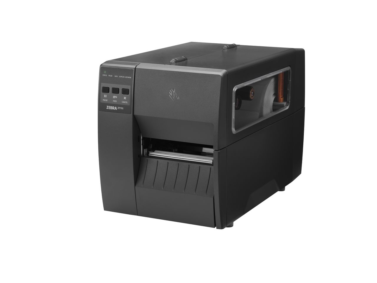 Zebra ZT111 Stampante da tavolo per etichette anteriore sinistra