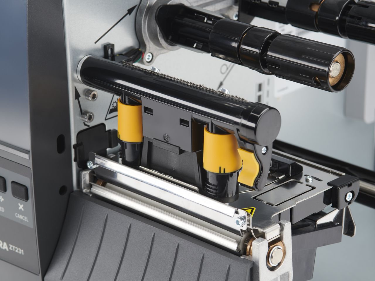 Zebra ZT231 Interruttore di stampa stampante per etichette