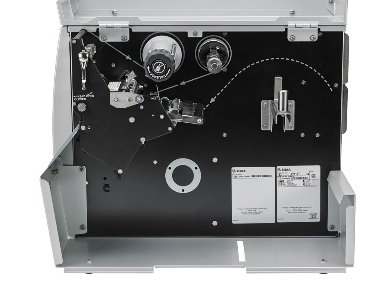 Zebra ZT510 Stampante per etichette lato aperto