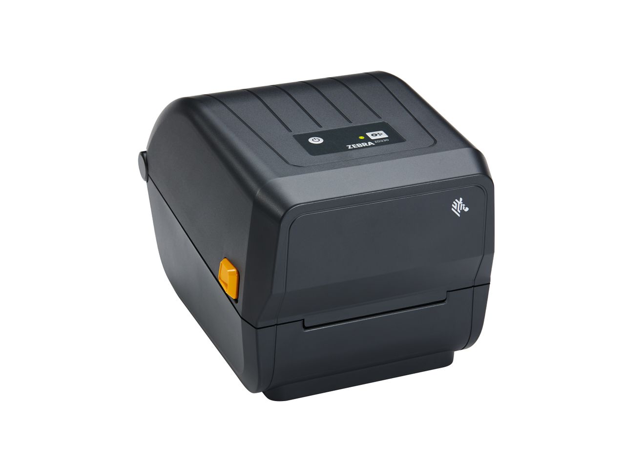 Zebra ZD230t Stampante per etichette desktop anteriore destra