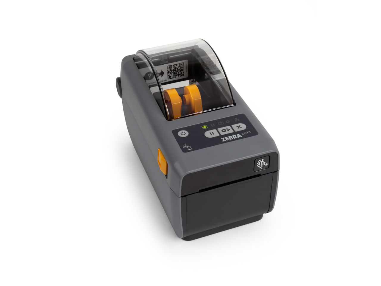 ZEBRA ZD411d Stampante per etichette anteriore destra