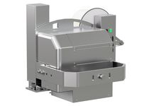 Erogatore di etichette con stampa Legi-Air 4050E con etichette posteriore