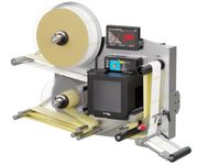 Erogatore di etichette con stampa Legi-E 4050AC con etichette destra