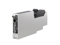 Stampante industriale a getto d’inchiostro Markoprint X1JET HP Stitch lato posteriore destra