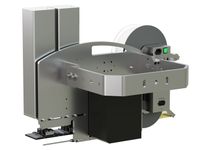 Erogatore di etichette con stampa Legi-Air 4050CWB con etichette posteriore