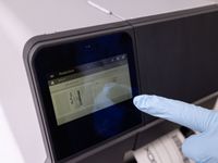 Stampante per etichette Novexx xlp 60x basic con display touch Funzionamento con guanti