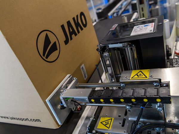 Etichetta Legi-Air 4050E sul lato del cartone 3