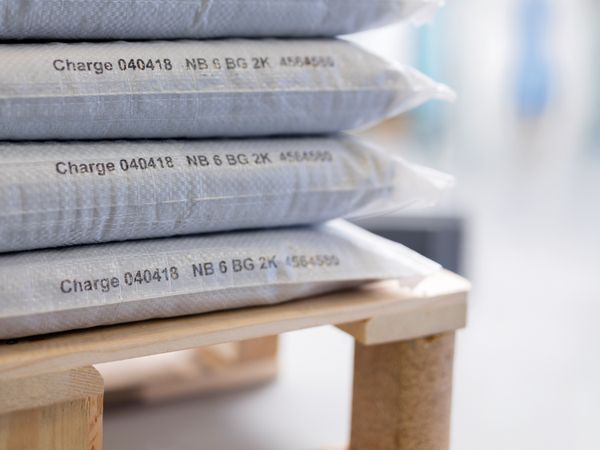 Sacco stampato con stampante a getto d’inchiostro Markoprint