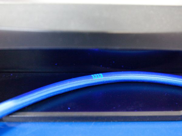 Con fune elastica stampata con stampante a getto d’inchiostro Markoprint X1JET HP Standard