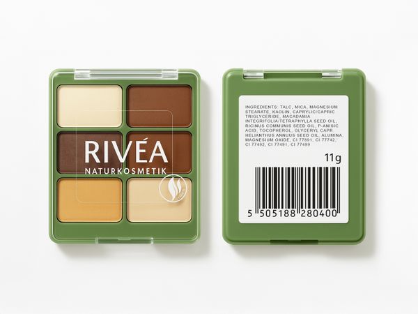 Impianto di etichettatura Geset 217 Etichetta bifacciale su confezioni di cosmetici