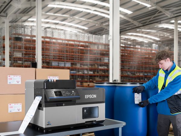 Epson ColorWorks C8000e industria chimica