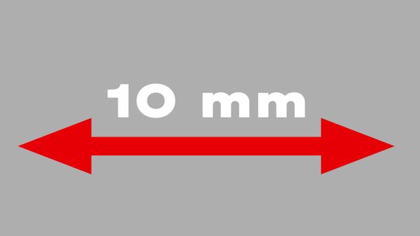 Distanza prodotto di 10 mm Markoprint