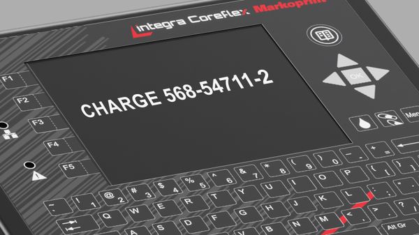 Con il Markoprint Coreflex, le immagini di stampa vengono create direttamente sul dispositivo