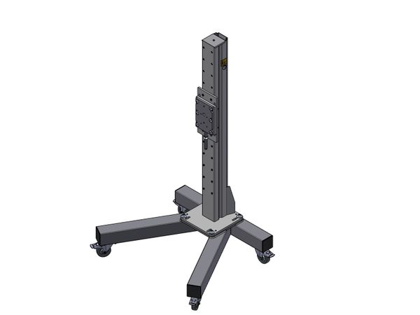 Colonna a K 120 ruote piroettanti