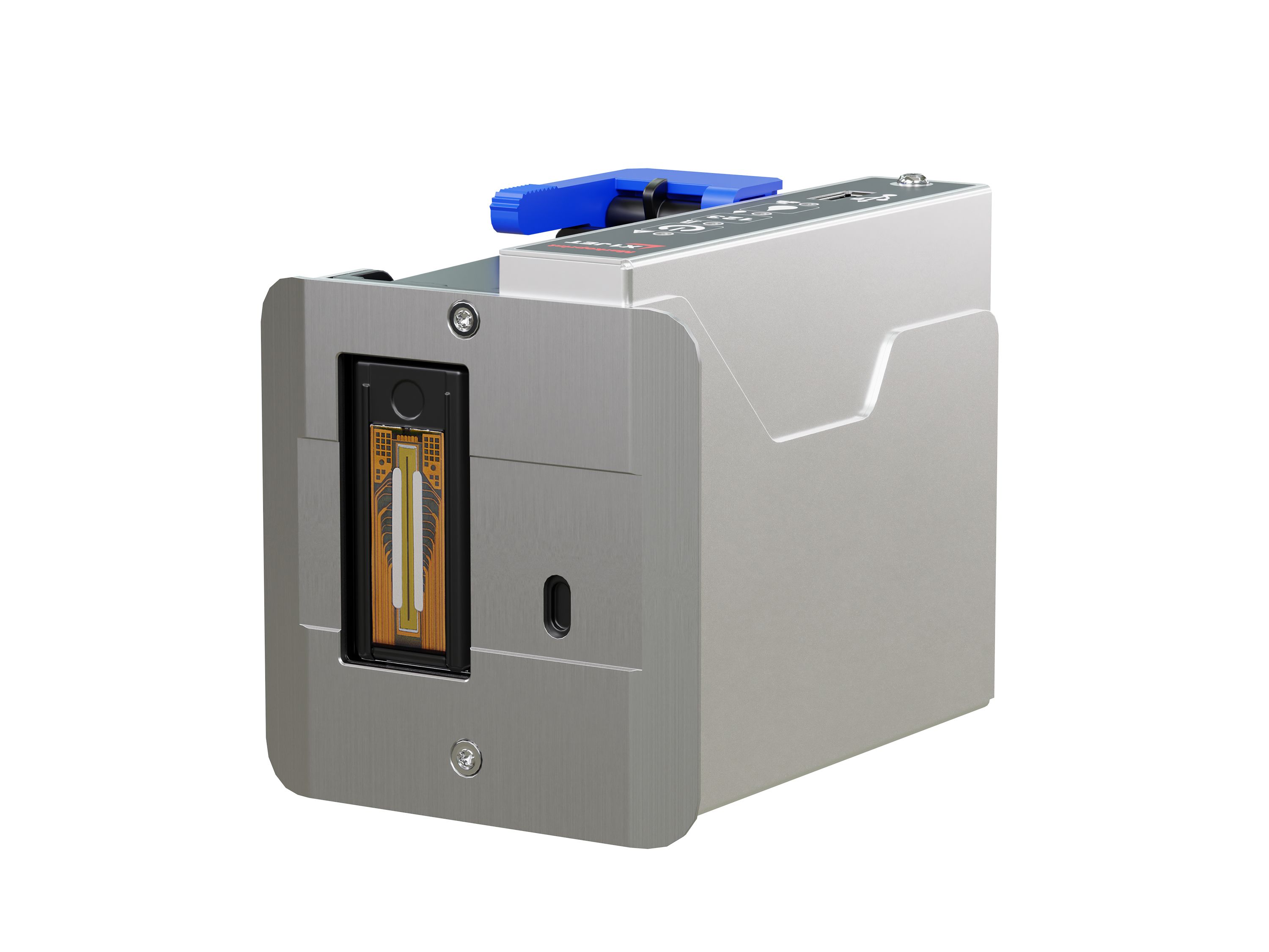 Stampante industriale a getto d’inchiostro Markoprint X1JET LX Ultra frontale destra