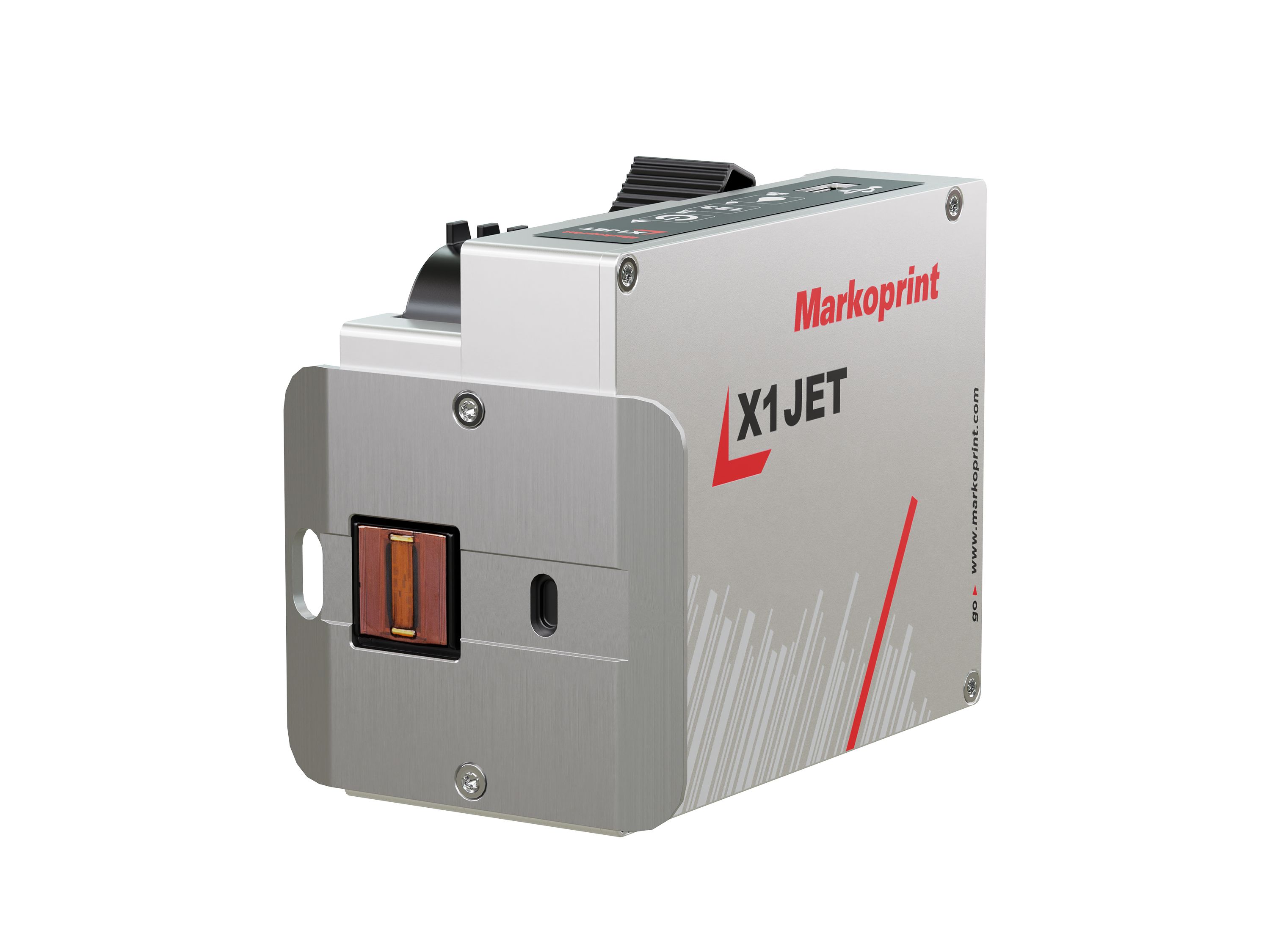 Stampante industriale a getto d’inchiostro Markoprint X1JET HP Standard frontale destra