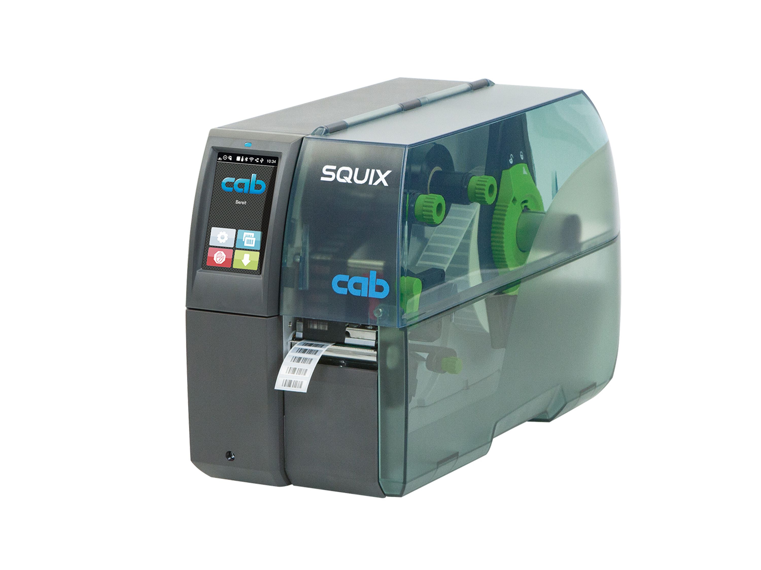 cab squix 2 Stampante per etichette anteriore sinistra