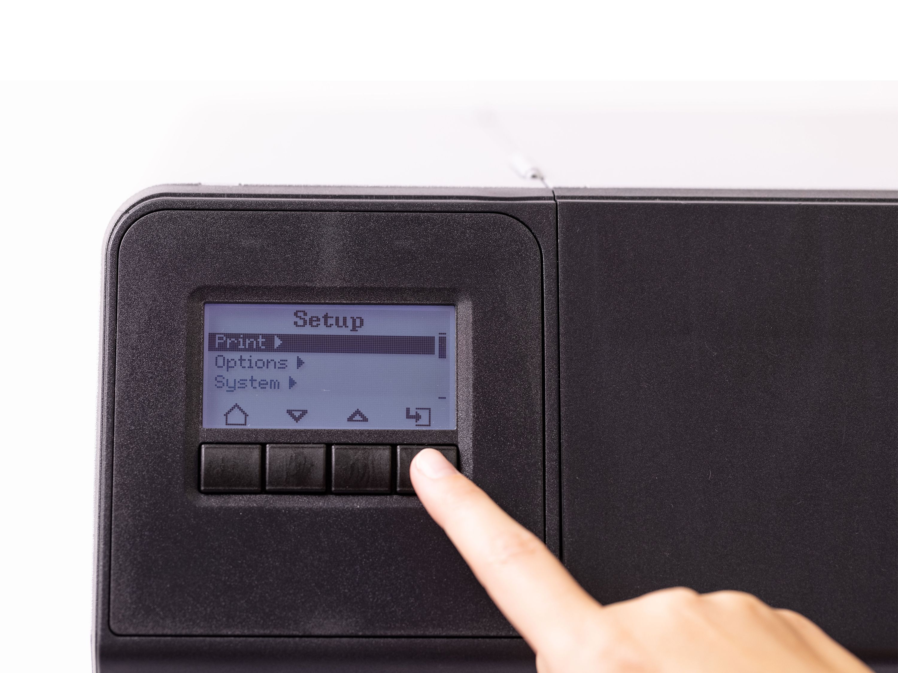 Stampante per etichette Novexx xlp 60x display tasti