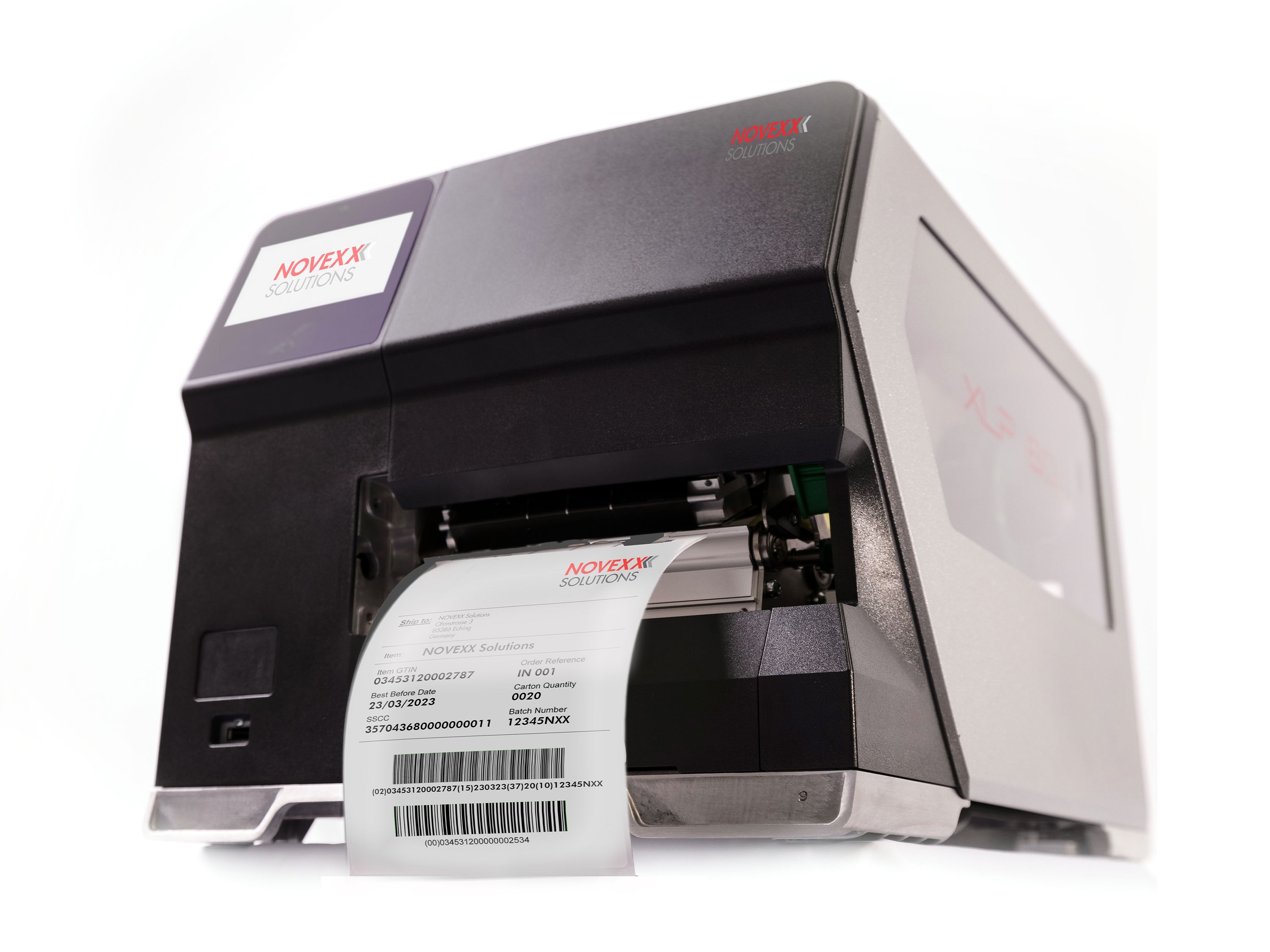 Novexx xlp 606 Stampante per etichette anteriore sinistra