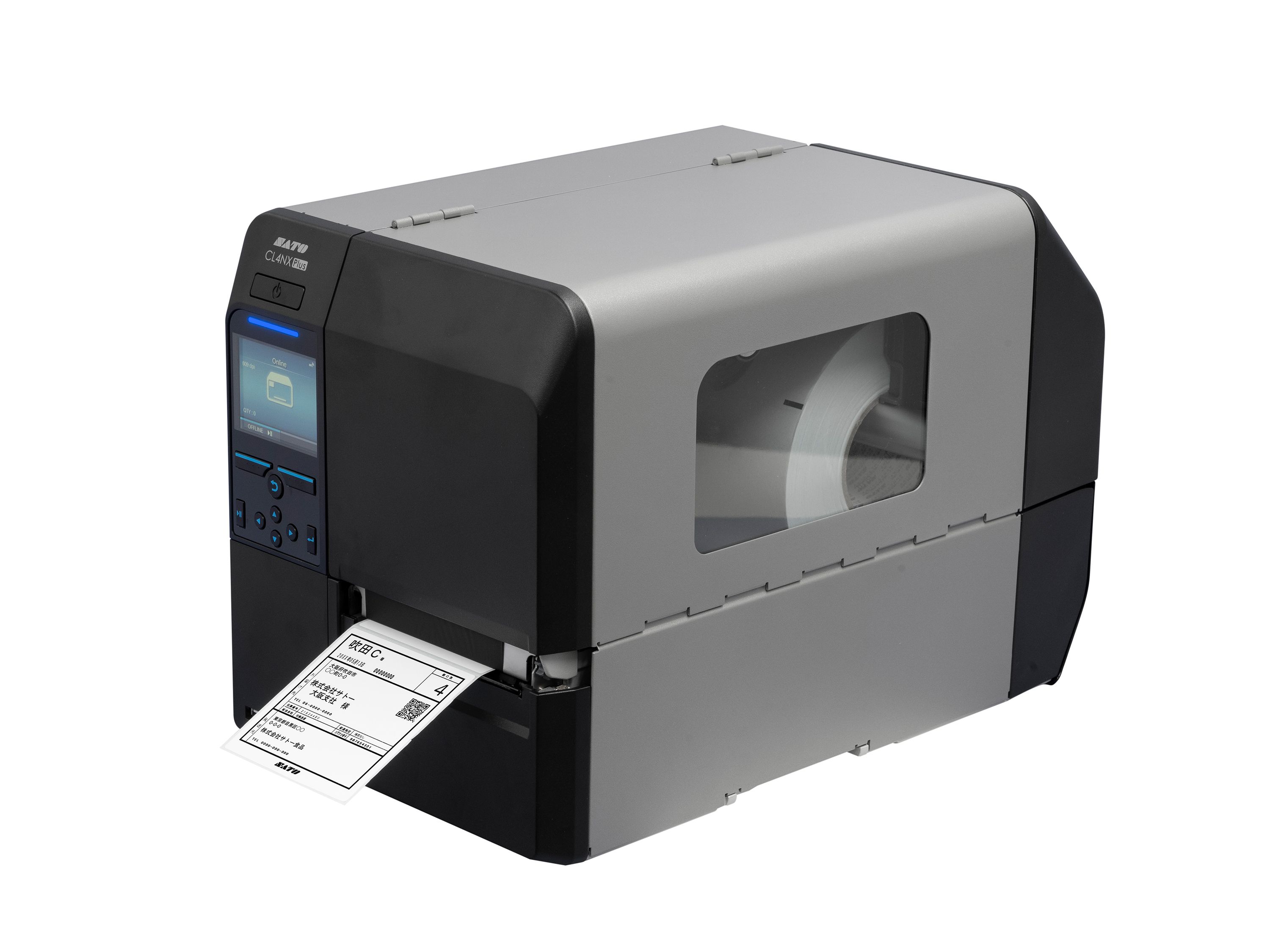 Sato CL4NX Plus Stampante per etichette anteriore sinistra