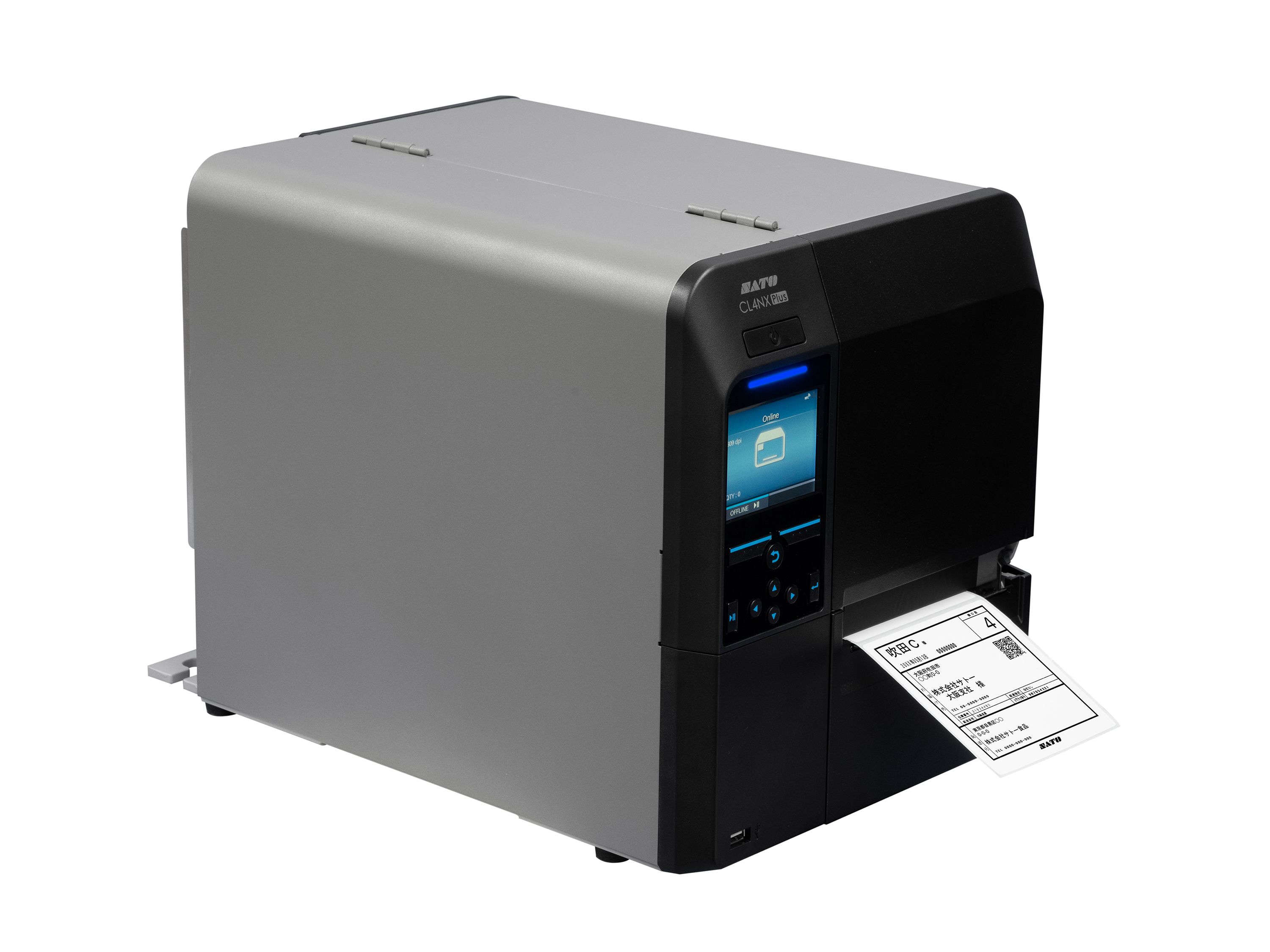 Sato CL4NX Plus Stampante per etichette anteriore destra