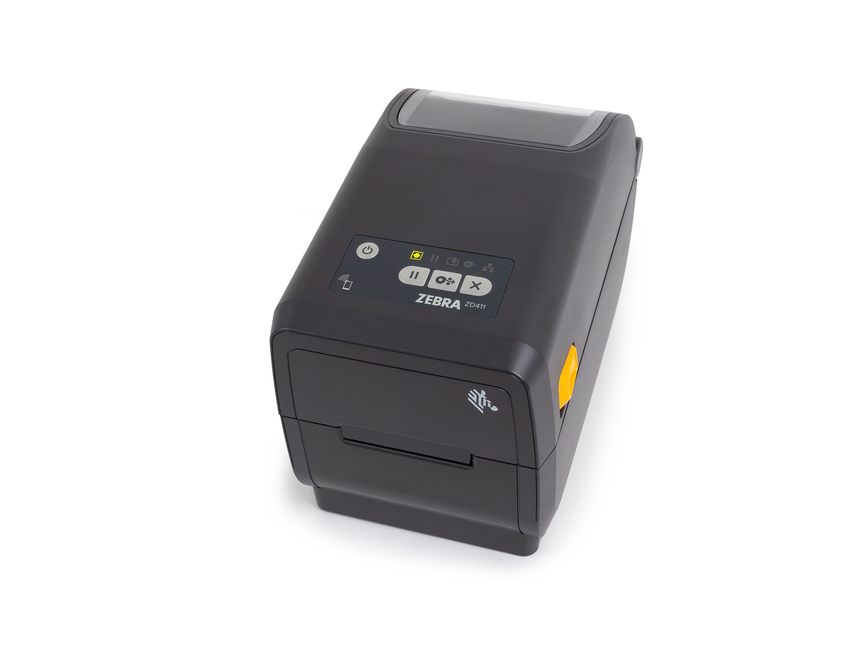 Zebra ZD411t Stampante per etichette anteriore sinistra