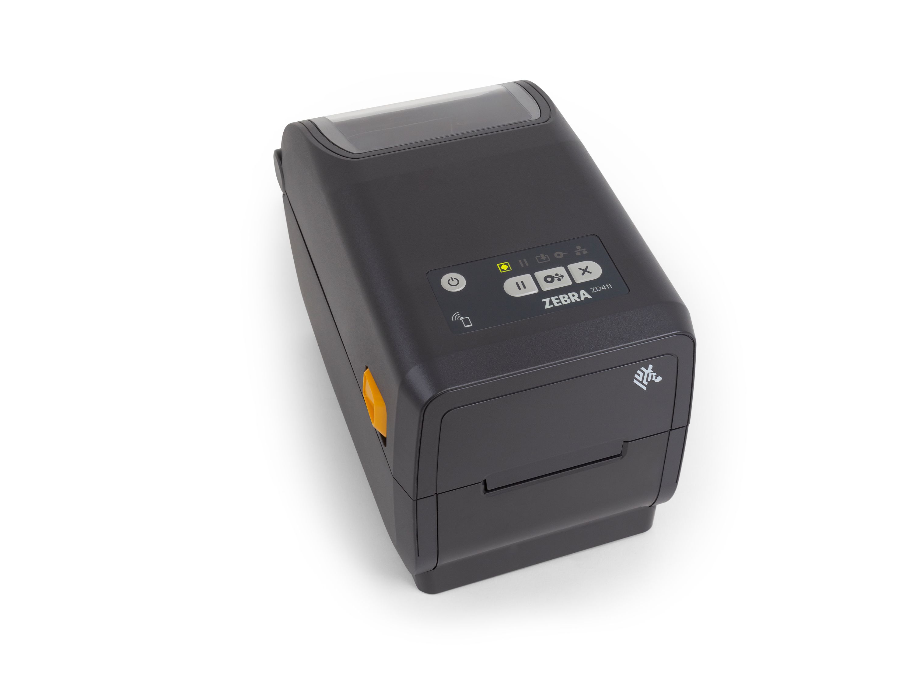 ZEBRA ZD411t Stampante per etichette anteriore destra