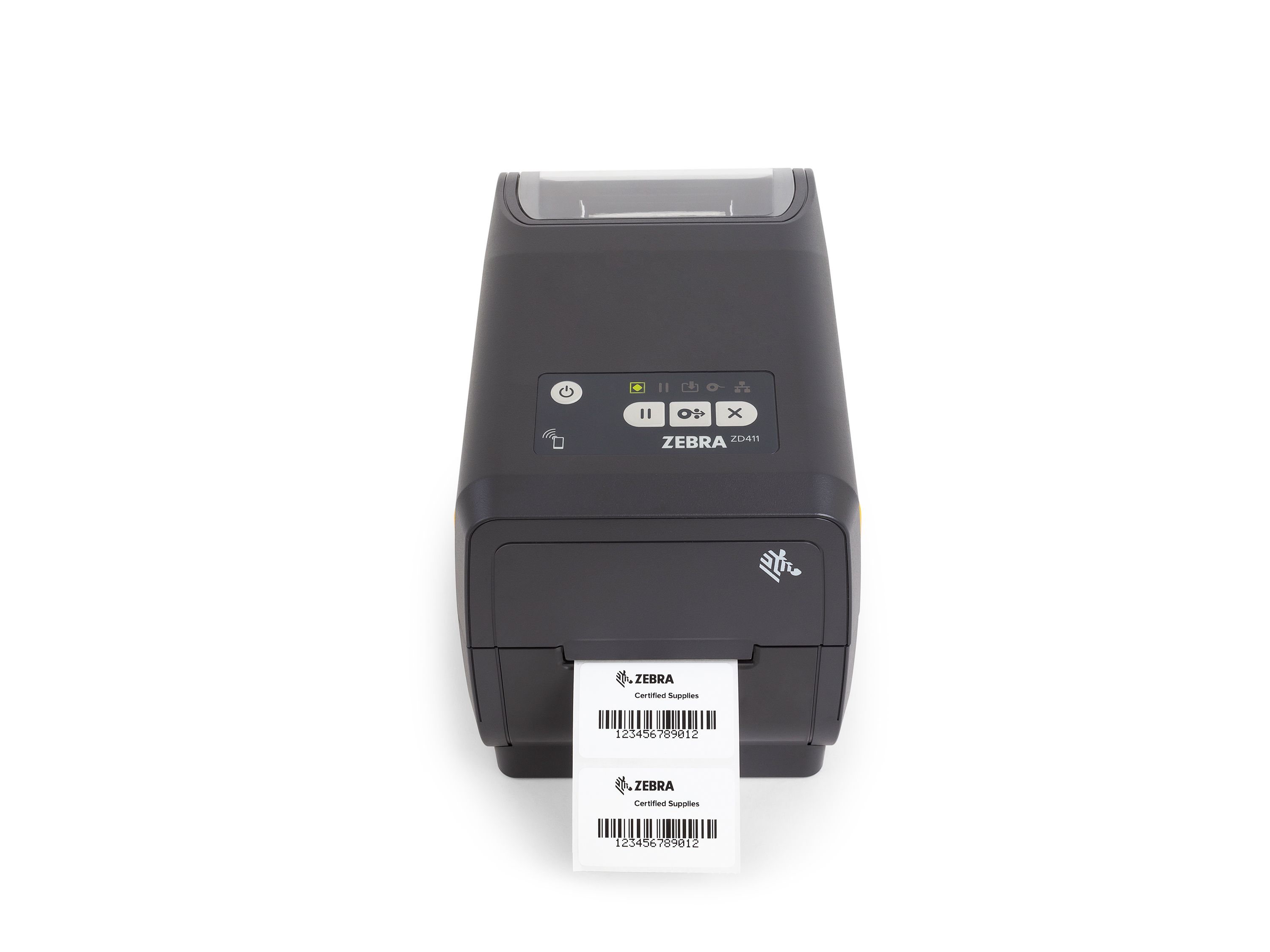 Zebra ZD411t Frontale stampante per etichette