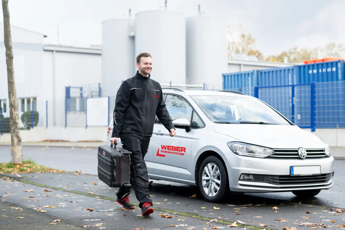 Service contracts for labelling and coding devices - Weber Marking Systems